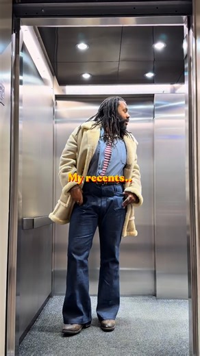 Jermaine Jones on Instagram: "My recents.. Just some quick recents from the last few weeks. Really trying to lock in my winter layering so I’m not always hiding under a bulky coat. Also, a little surprise guest appearance from the lovely @jennawant in there. Let me know what you think. Have a good one. Wearing Look 1 🧥 Jacket: @fevers.vintage 👕 Shirt & 👖 Pants: Vintage WWII U.S. Navy uniform, @Seafair / @ebay / @ebaycanada 👢 Boots: Vintage cowboy boots accessories @clocksandcolours Look 2 🧢