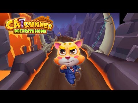 Cat runner decorate home new update 🔥😎
