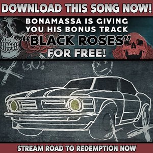 Joe is giving you his song "Black Roses" for FREE! Visit https://joeb.me/jbrosesforfree to redeem yours! Tag a friend in the comments to give them the gift of some awesome free music! | Joe Bonamassa