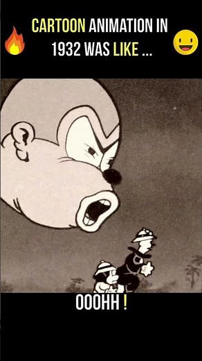 When Betty Boop Escapes Cannibals 🔥 (1932 Animation Meme)