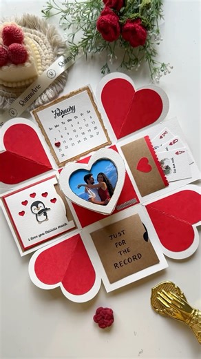 DIY Explosion Box♥️ Do you want a Step by step Tutorial?? Comment BOX #cards #gifts #fblifestyle #diy #hobby | Quinns Arte
