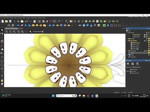 "ArtCAM Practice Video | How to Create Beautiful Patterns in ArtCAM | Digital Effect"