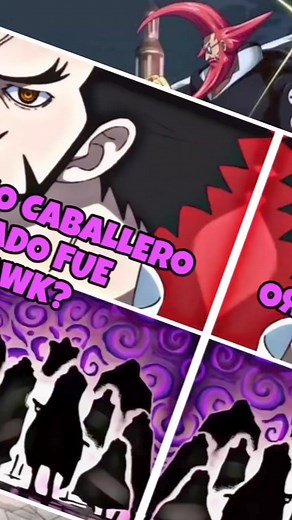 Ojos de alcon mihawk es el décimo caballero sagrado. En one piece. One piece teorías #onepiece #manga #anime | El Emperador Supernova