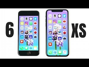 iPhone 6 vs iPhone XS Speed Test!