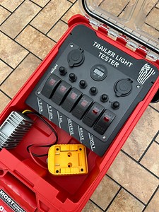 Trailer Light Tester for Dewalt 20V Battery, 7 Pin Trailer Light Tester - Etsy