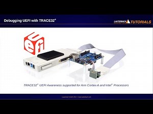 TRACE32 Debug Support for Unified EFI Bootloader (UEFI)