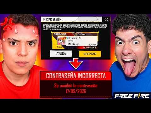 I CHANGED HIS FREE FIRE ACCOUNT PASSWORD!! PRANK on HECTORINO *ends very badly* - TheDonato