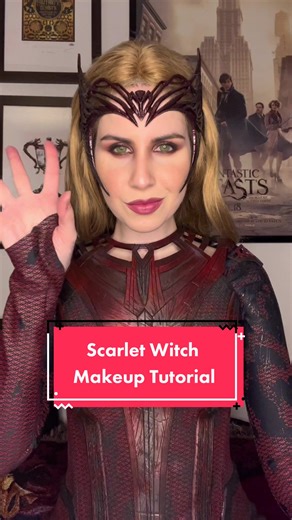 Scarlet Witch (Multiverse of Madness) Makeup Tutorial