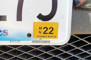 Always Score Your License Plate Sticker with a Razor- Here’s Why