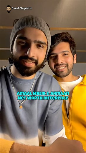 D Real Chapters on Instagram: "Famous Singer Amaal Mallik & Armaan Malik Net Worth #bollywood #music #armaanmalik #amaalmallik"