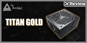 MONTECH TITAN GOLD ATX 3.0 電源供應器開箱測試 / 雙金牌轉換率認證、12VHPWR