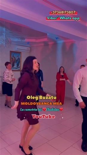„Botez de poveste pentru micuțul Vladislav! 🕊️🎤” „Când răsună Moldoveanca mea, ringul de dans ia foc! 🔥” „O onoare să fiu alături de micuțul Vladislav și familia lui într-o zi atât de binecuvântată! 🙏 Am cântat cu tot sufletul pentru părinți, pentru nani și pentru toți invitații care au făcut o atmosferă de neuitat. 🎙️🇲🇩 Să crești mare, sănătos și norocos, Vladislav! 🥂✨ #OlegBuzatu #Vladislav #BotezMoldova #MoldoveancaMea #LiveMusic
