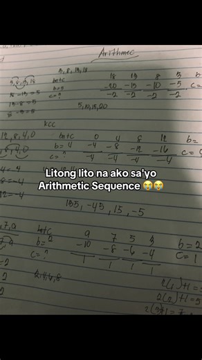 Arithmetic Sequence: Grade 10 Notes and Lessons