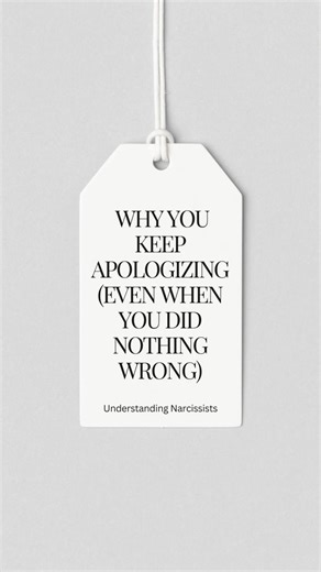 Why You Keep Apologizing (Even When You Did Nothing Wrong)