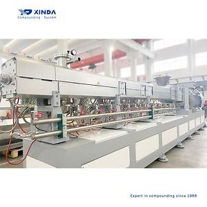 [Hot Item] Hot Sale Twin Screw Compounding Extruder/Plastic Twin Parallel Screw