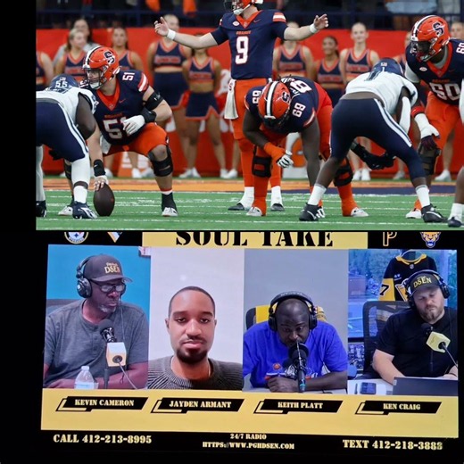 Platt talks Pitt vs Syracuse CFB with Syracuse CFB beat writer Jayden Armant on Pghdsen.com 🎤 #H2P
