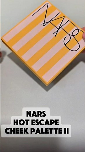 NEW NARS Hot Escape Cheek Palette Swatches! ✨🔥#NARS #HotEscape #CheekPalette #MakeupSwatches #Glow