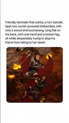 Sokka Was Built Different