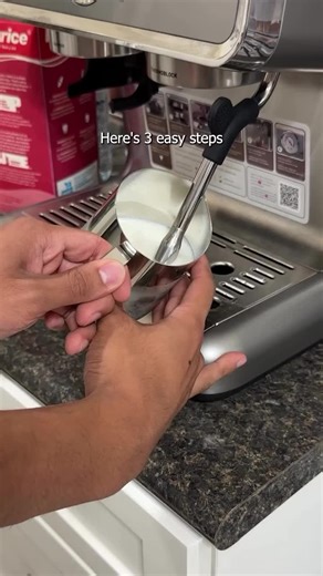 Struggling to perfect your milk steaming? 🥛✨ Here are 3 effective ways to steam milk better and elevate your latte art game. From achieving the right texture to creating a smooth microfoam, these tips will help you nail the perfect pour every time! Whether you're a beginner barista or honing your coffee-making craft, mastering milk steaming is a must for those silky lattes and intricate designs. 🕊️☕ Ready to take your barista skills to the next level? Let’s get started! 🎨 #MilkSteaming #Baris