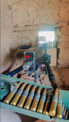 M2 BROWNING Heavy Machine Gun .50BMG | INDIAN ARMY Bunker at LoC