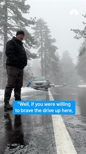 ❄️Snow made an appearance in our local mountains. Those who want to explore should know that snow chains are required at Mount Laguna. ☔The third and final round of this week’s winter weather arrives Thursday, bringing more rain, gusty winds, and possibly more mountain snow. | NBC 7 San Diego