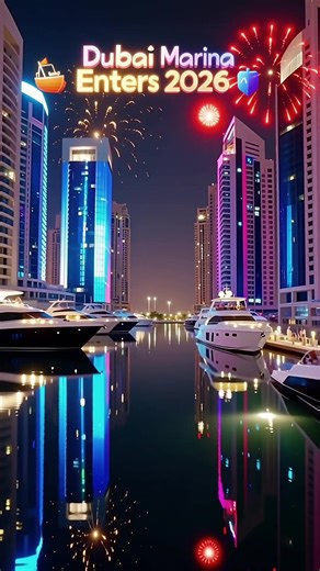 Dubai New Year 2026 Celebrations with Burj Khalifa Fireworks