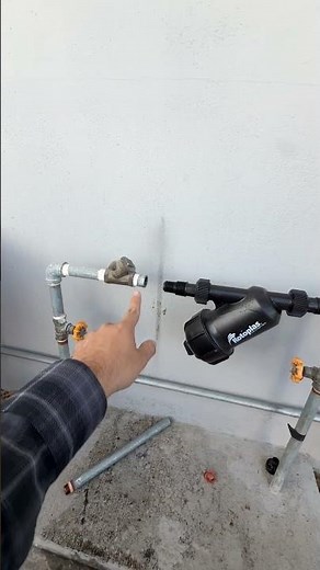 Disc filter installation #electrician #tools #plumber