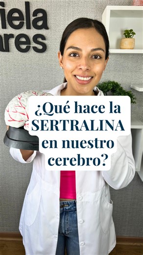 ¿Cómo funciona la sertralina en nuestro cerebro? ¡Te lo explico sencillo y resumido! #sertralina #antidepresivo #psiquiatria #psiquiatra #serotonina #saludmental #depresion #ansiedad #psicofarmacologia | Dra Mariela Linares Psiquiatra