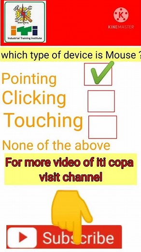 #short iti copa mcQ Question