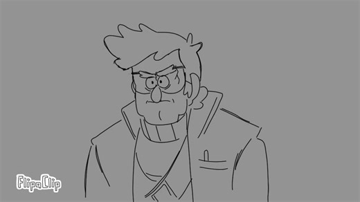 Artistic Animation Featuring Gravity Falls Characters