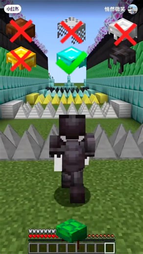 I Survived Minecraft Using ONLY ONE Armor 😱 #minecraft #gaming #shorts #trending