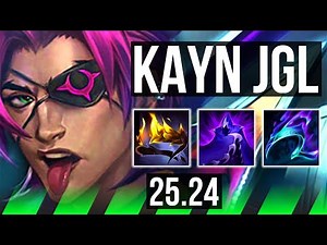 KAYN vs SHACO (JGL) | 27/2/2 | EUW Challenger | 25.24