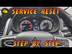 How to Reset Service Maintenance Light on Mitsubishi Triton Diesel 2020