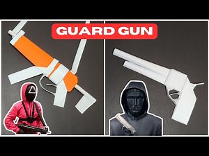 BUILD An Collection Of Guards Paper Gun Replicas From SQUID GAME || Origami Gun