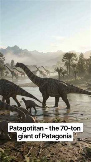 Patagotitan - the 70-ton giant of Patagonia