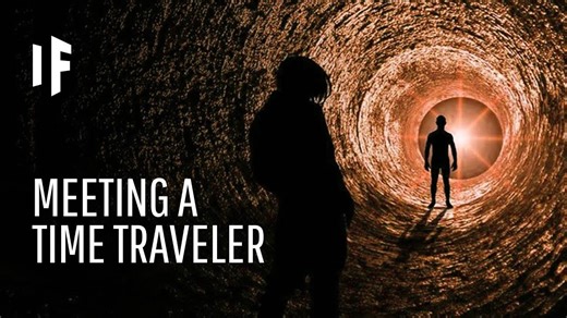 How meeting a time traveler could alter your reality