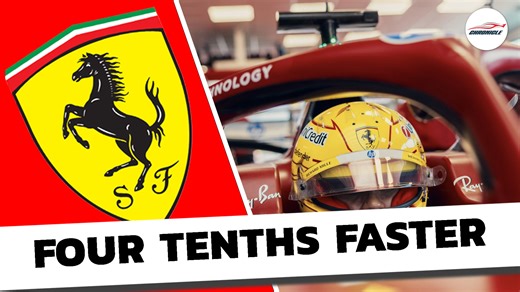 Ferrari's 2025 F1 Car is Reportedly Four-Tenths Faster