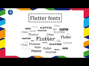 Add Custom Fonts & Google Fonts Flutter Arabic 2022 🧑‍💻👩‍💻