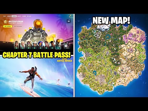 FORTNITE CHAPTER 7 IS HERE! (New Battle Pass, Map, Gameplay!)