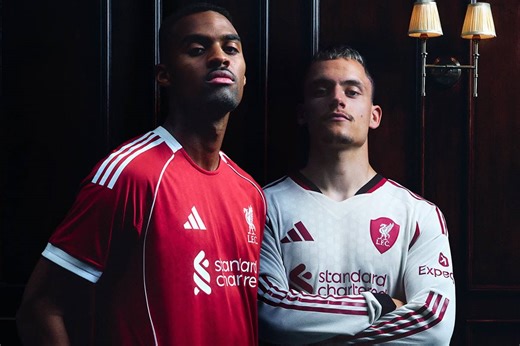 New Liverpool FC Adidas home and away kits officially released