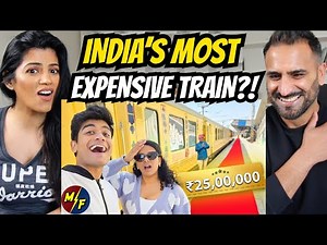 Reacting to India’s Most Expensive Luxury Train?! | Slayy Point’s Palace on Wheels Experience