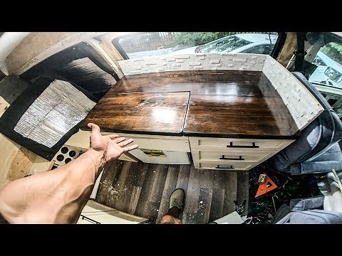 Epic Campervan Countertop for $40 or Less (Step by Step)