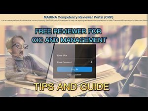 How to use Marina CRP Reviewer