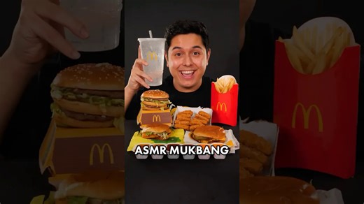 『The ASMR Ryan』巨大麦当劳吃播盛宴🍔