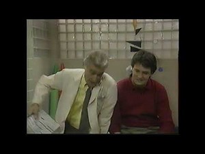 Matthew Perry, Richard Mulligan, Park Overall - 1989 Scene from Empty Nest TV Show