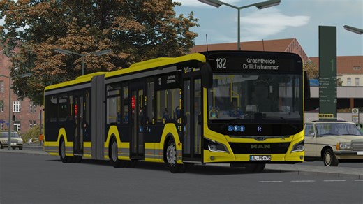 【OMSI 2】全地图最长线路︱Ahlheim-132 Düsseldorfer Str./FH Ahlheim↔Drillichshammer
