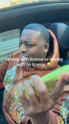 driving with license vs driving with no license #lmao #fyp | Driving