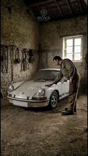 NOVA Soft Studio | I Found a $500k Porsche Rotting in a Barn... Will It Start? 🏚️🏎️6 Months (Compressed into 60 seconds) 50 years of neglect vs. 6 months of... | Instagram