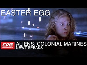 Aliens: Colonial Marines Newt speaking easter egg