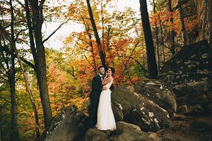 Fall Elopement and Picnic at Red River Gorge in Kentucky